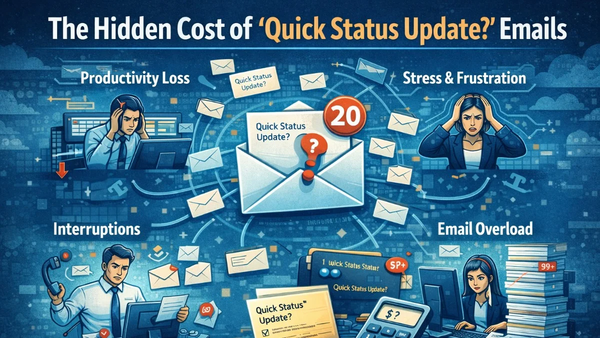 The Hidden Cost of 'Quick Status Update?' Emails