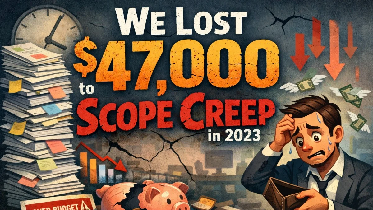 We Lost $47,000 to Scope Creep in 2023