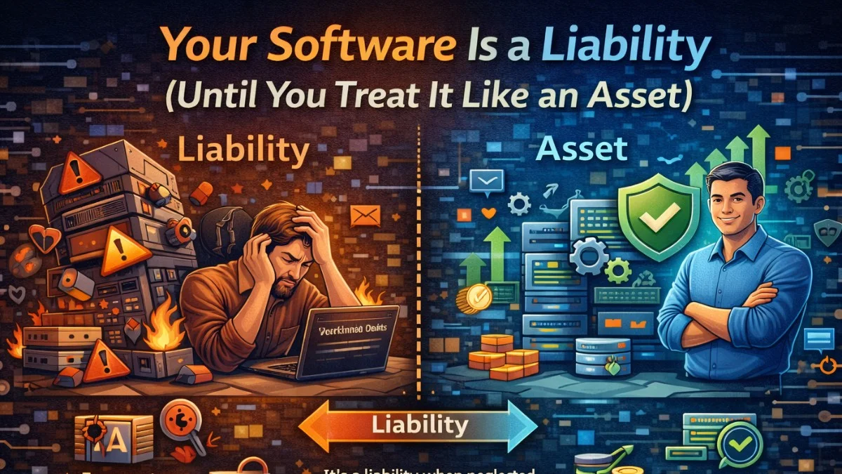 Your Software Is a Liability (Until You Treat It Like an Asset)