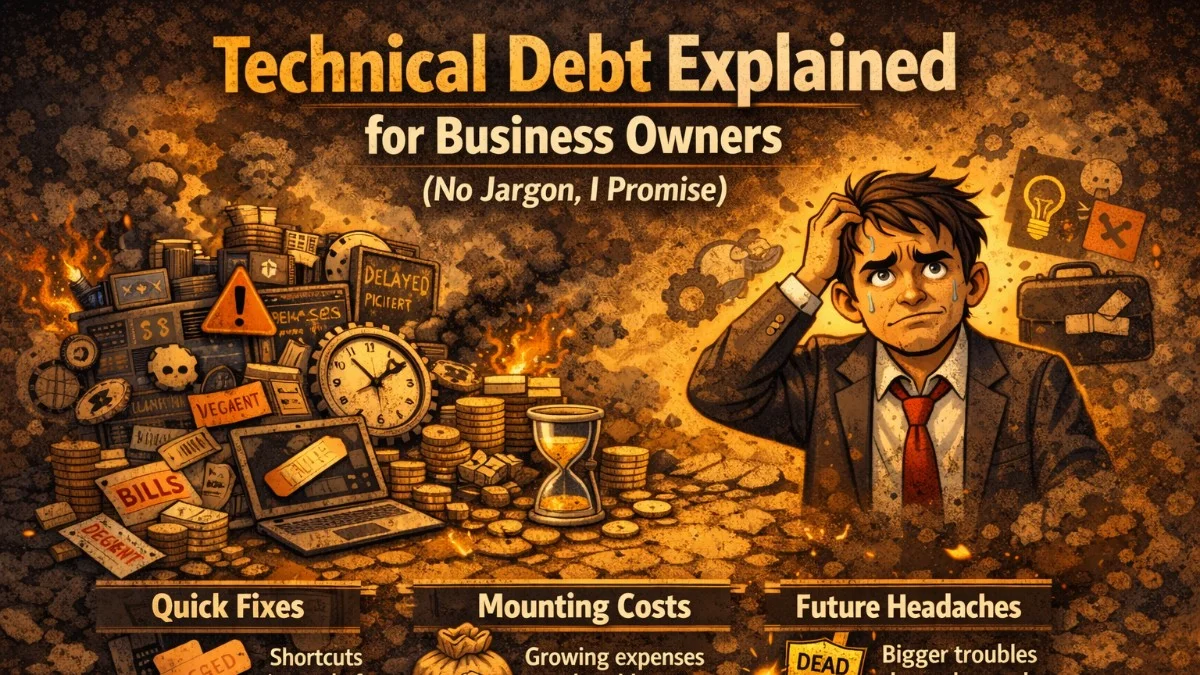 Technical Debt Explained for Business Owners (No Jargon, I Promise)