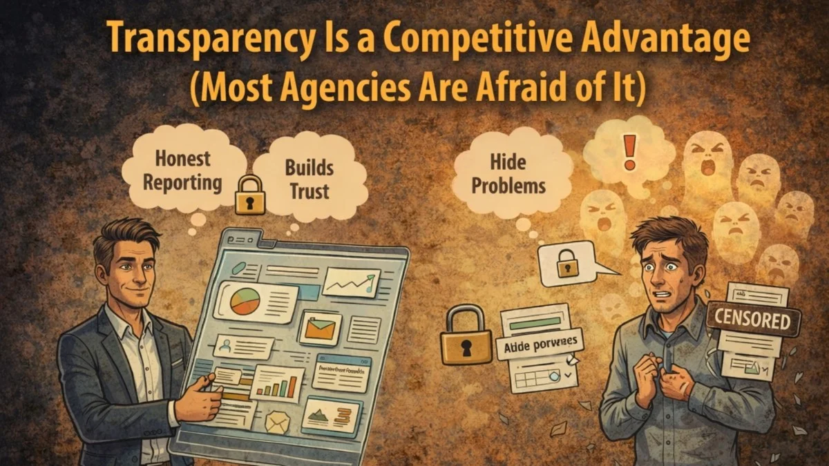 Transparency Is a Competitive Advantage (Most Agencies Are Afraid of It)