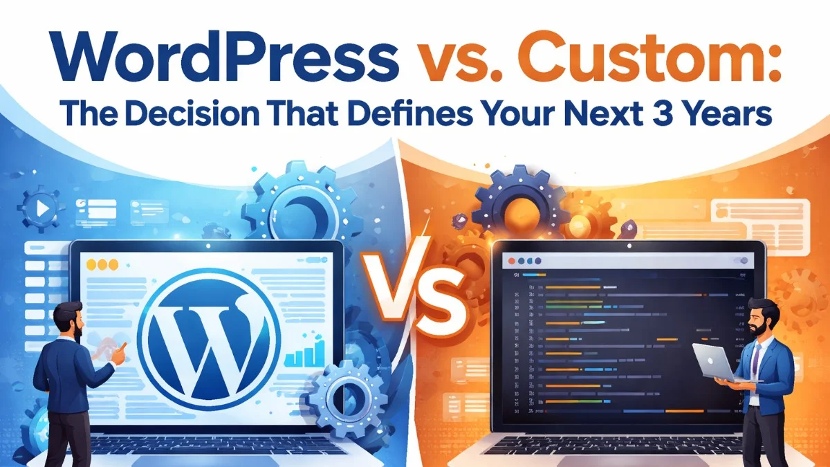WordPress vs. Custom: The Decision That Defines Your Next 3 Years