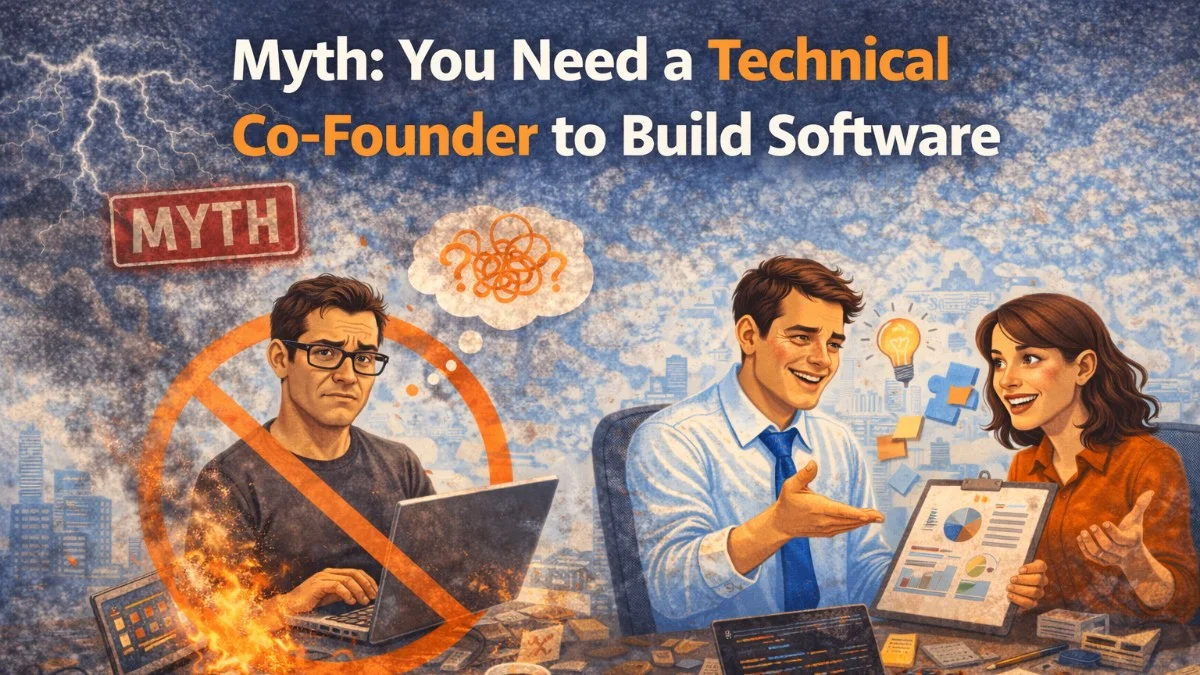 Myth: You Need a Technical Co-Founder to Build Software