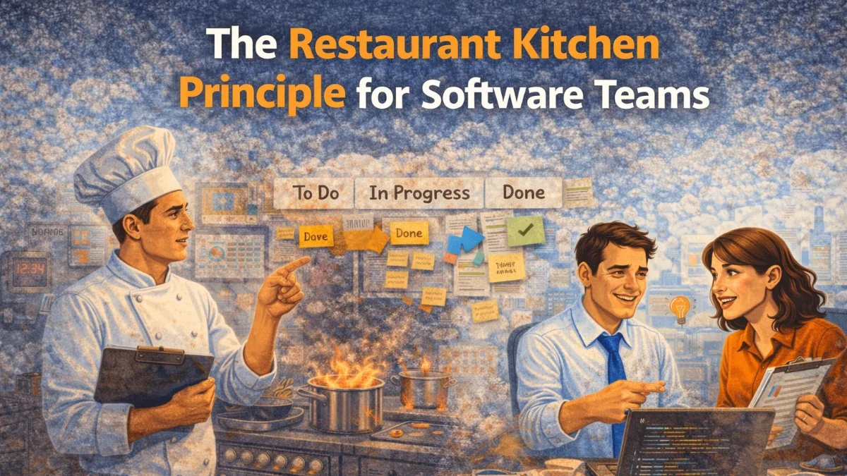 The Restaurant Kitchen Principle for Software Teams