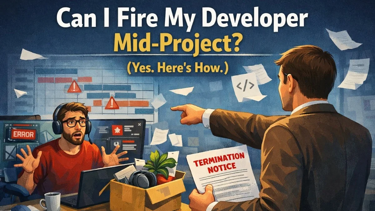 Can I Fire My Developer Mid-Project? (Yes. Here's How.)