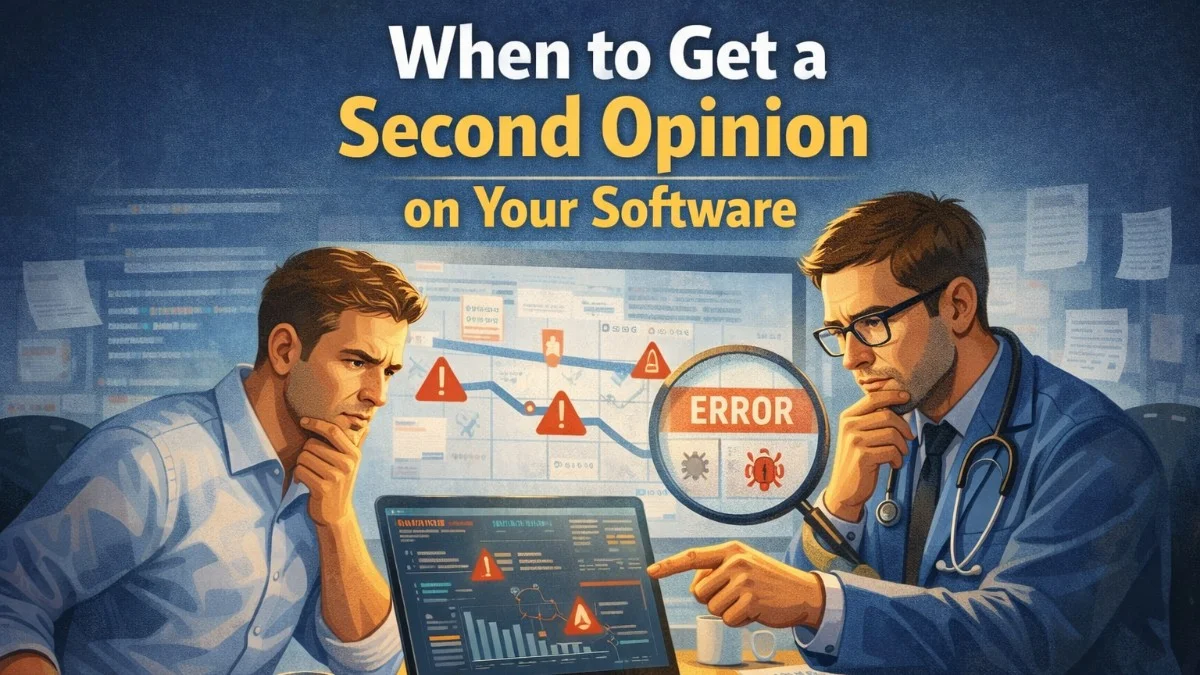 When to Get a Second Opinion on Your Software