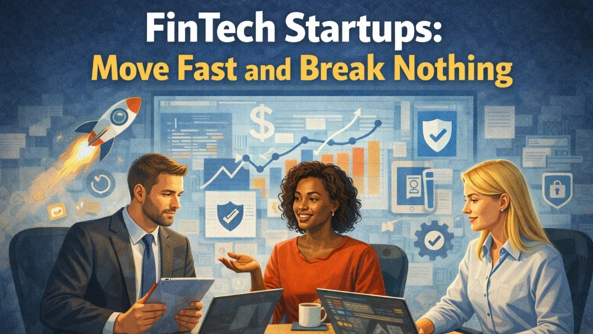FinTech Startups: Move Fast and Break Nothing