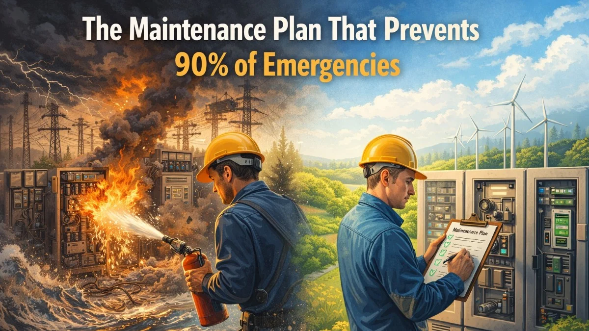 The Maintenance Plan That Prevents 90% of Emergencies