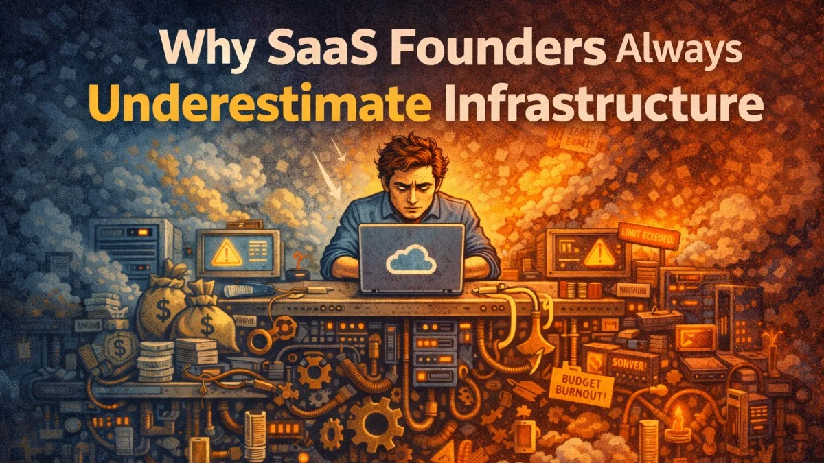 Why SaaS Founders Always Underestimate Infrastructure