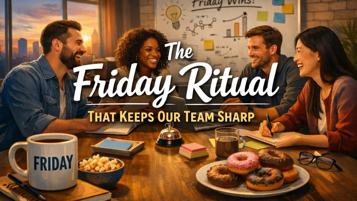 The Friday Ritual That Keeps Our Team Sharp