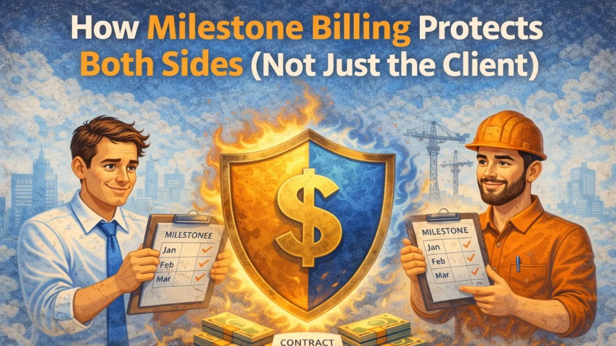 How Milestone Billing Protects Both Sides (Not Just the Client)