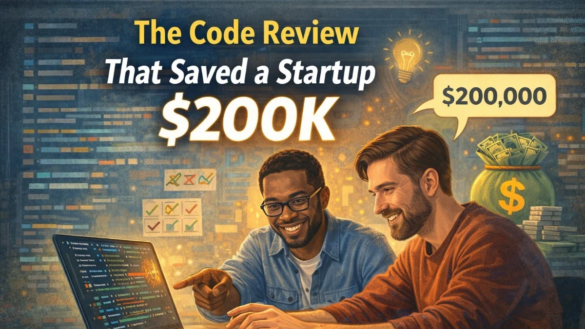 The Code Review That Saved a Startup $200K