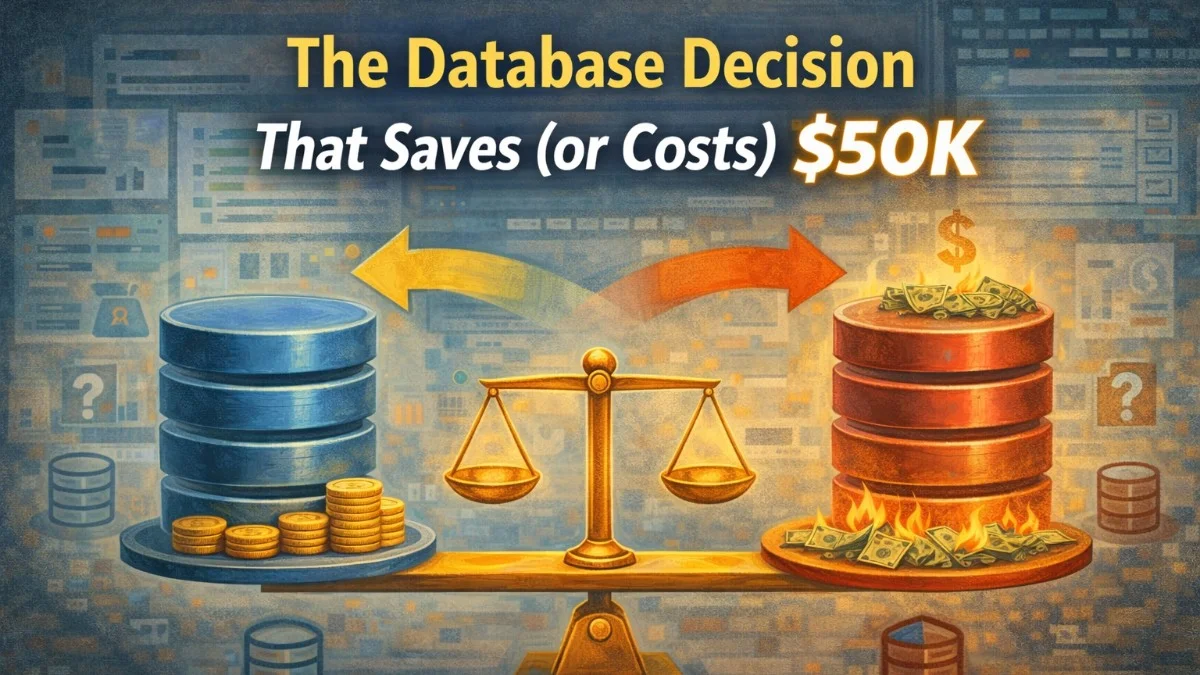 The Database Decision That Saves (or Costs) You $50K