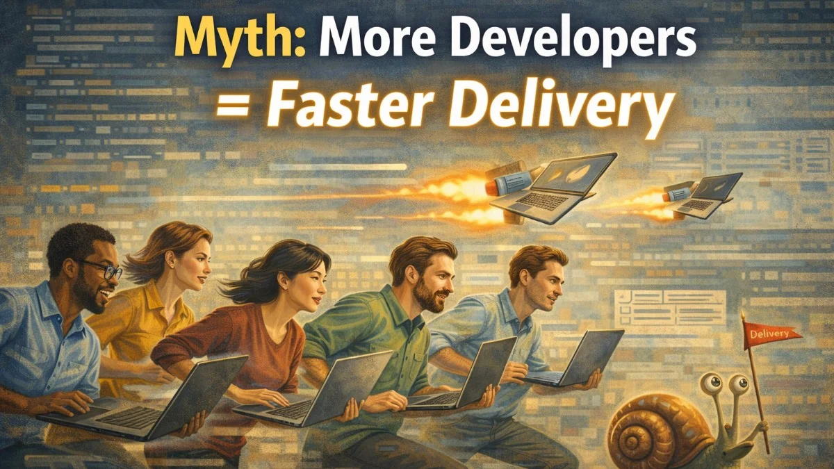 Myth: More Developers = Faster Delivery