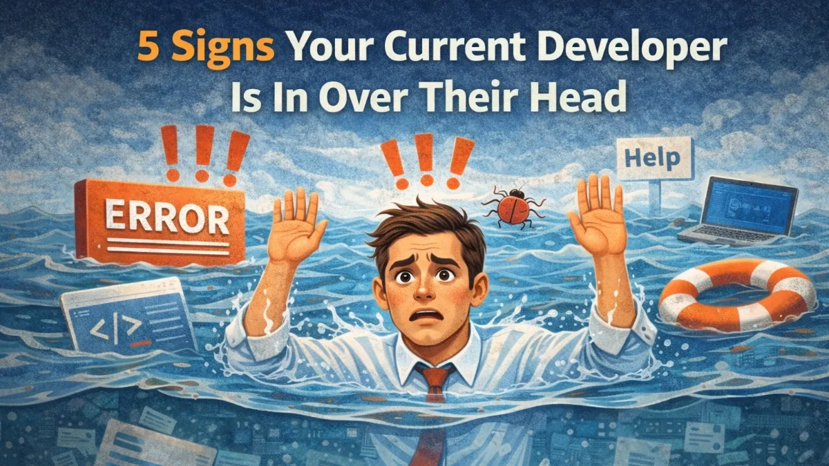 5 Signs Your Current Developer Is In Over Their Head
