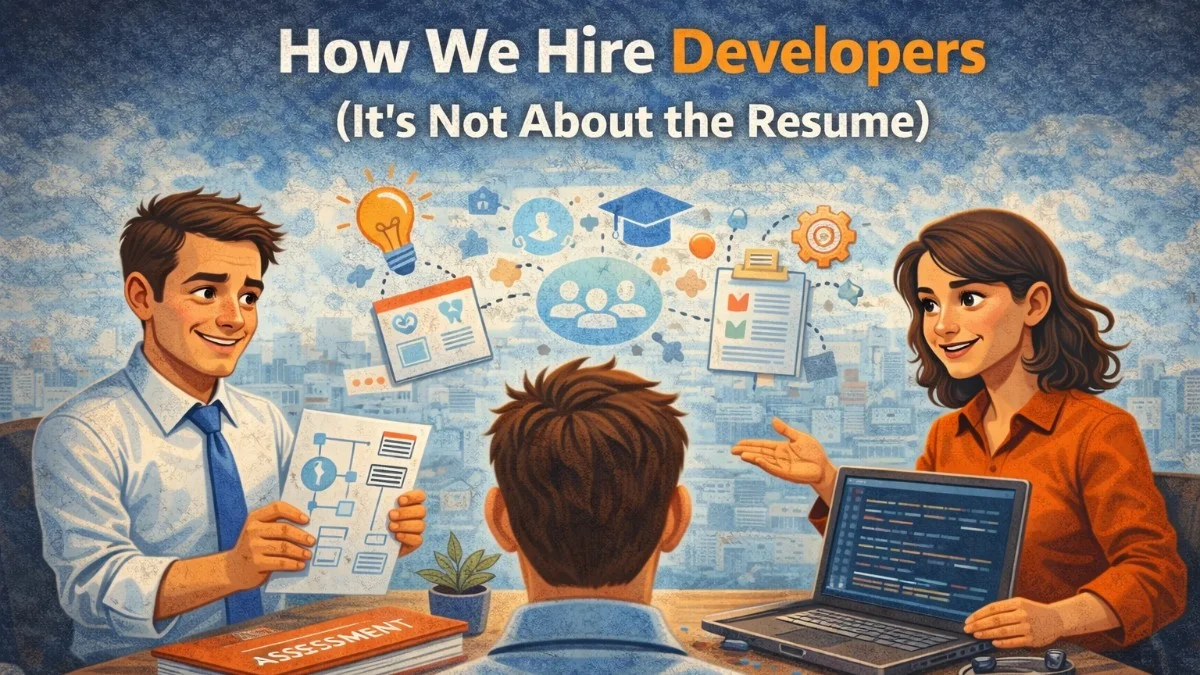 How We Hire Developers (It's Not About the Resume)