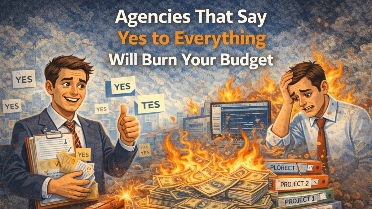 Agencies That Say Yes to Everything Will Burn Your Budget