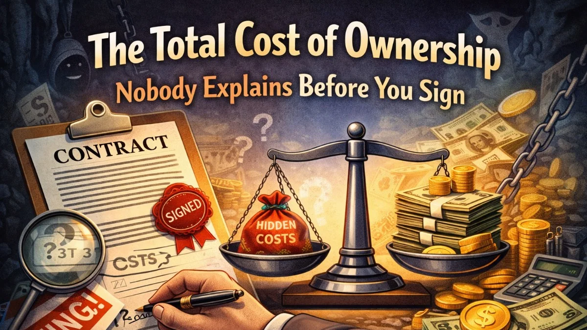 The Total Cost of Ownership Nobody Explains Before You Sign