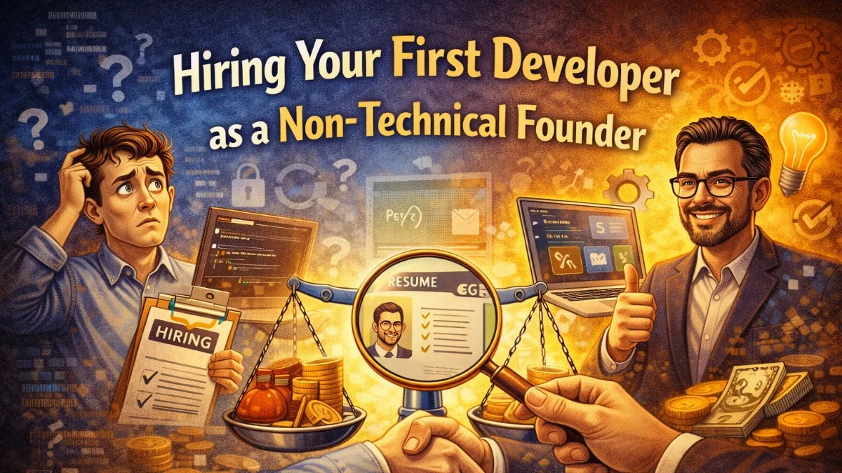 Hiring Your First Developer as a Non-Technical Founder