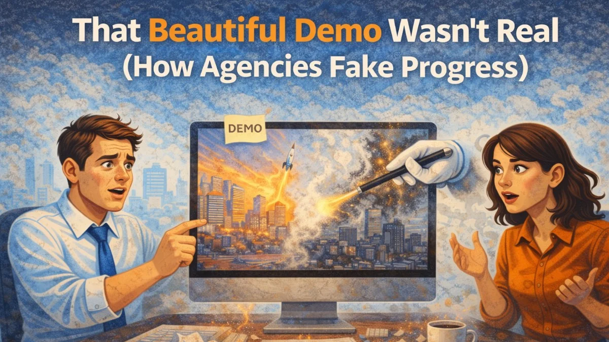 That Beautiful Demo Wasn't Real (How Agencies Fake Progress)