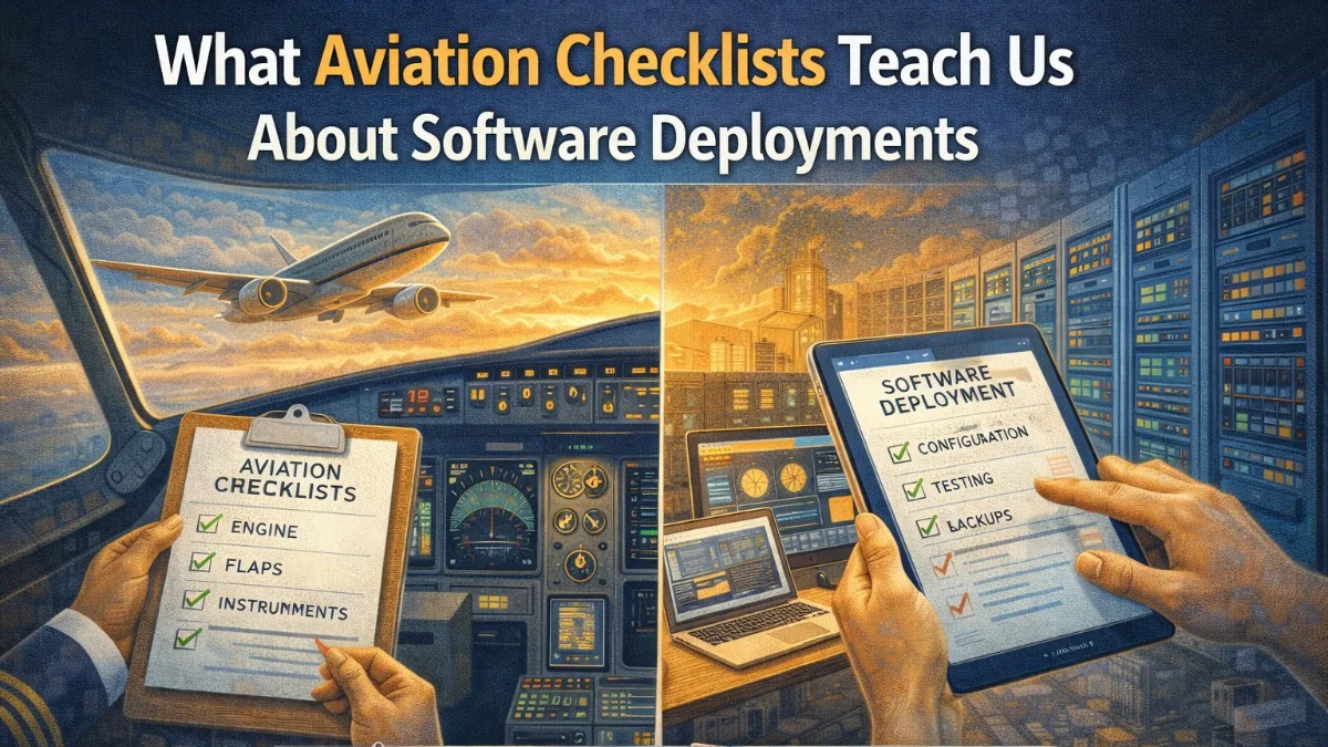 What Aviation Checklists Teach Us About Software Deployments