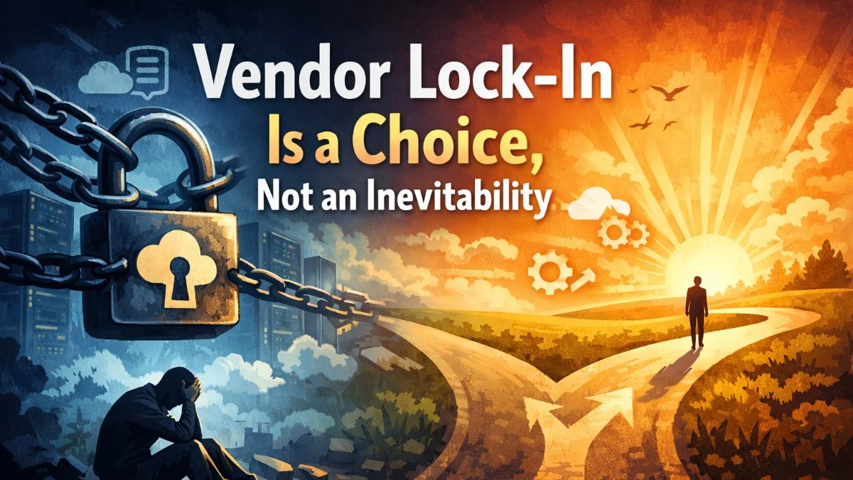 Vendor Lock-In Is a Choice, Not an Inevitability