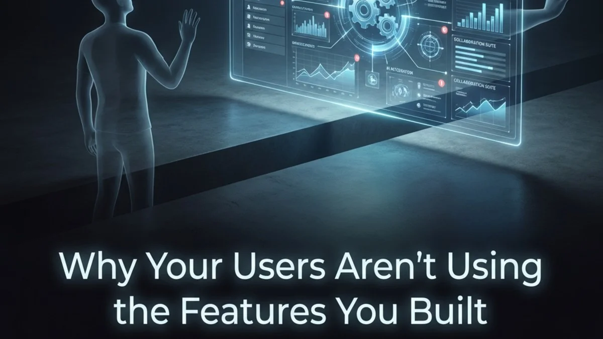 Why Your Users Aren't Using the Features You Built