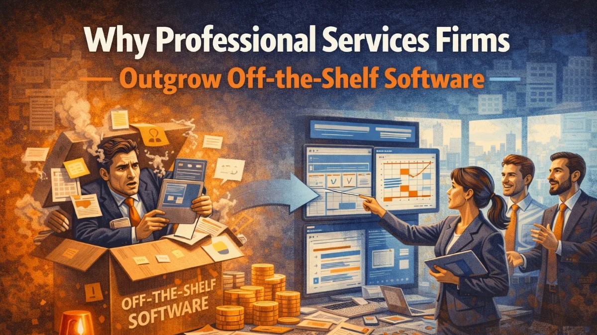 Why Professional Services Firms Outgrow Off-the-Shelf Software
