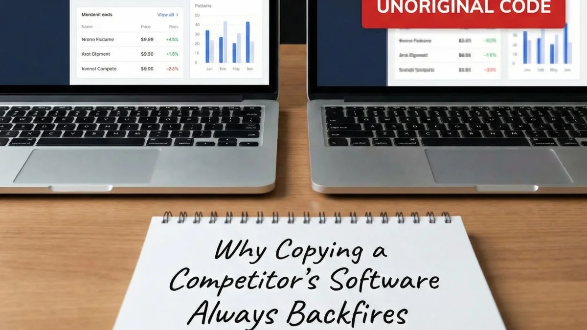 Why Copying a Competitor's Software Always Backfires