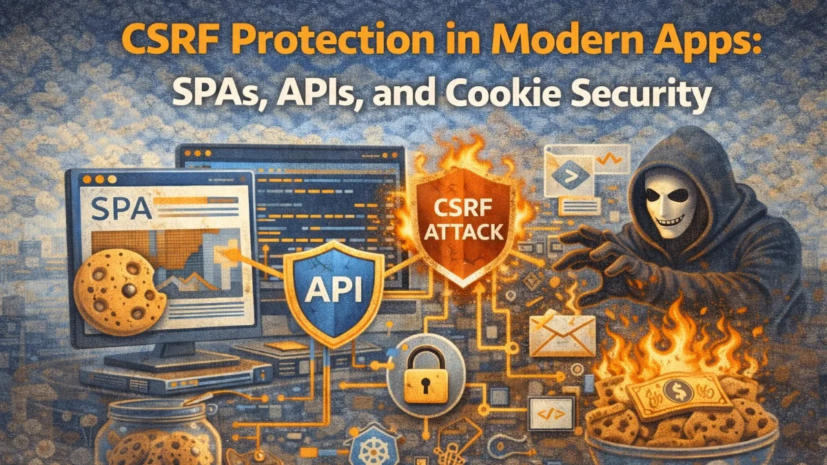 CSRF Protection in Modern Apps: SPAs, APIs, and Cookie Security