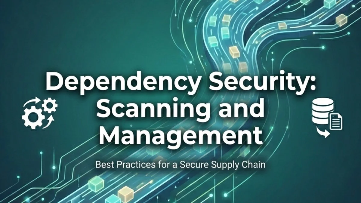 Dependency Security: Scanning and Management