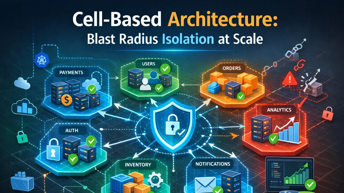 Cell-Based Architecture: Blast Radius Isolation at Scale