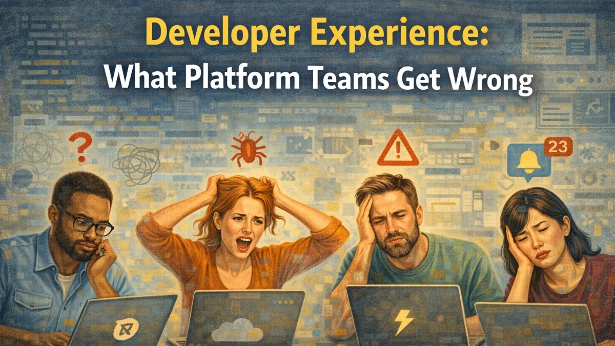 Developer Experience: What Platform Teams Get Wrong