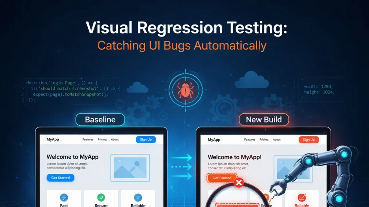 Visual Regression Testing: Catching UI Bugs Automatically