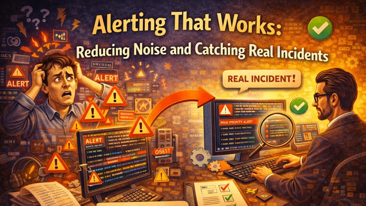 Alerting That Works: Reducing Noise and Catching Real Incidents