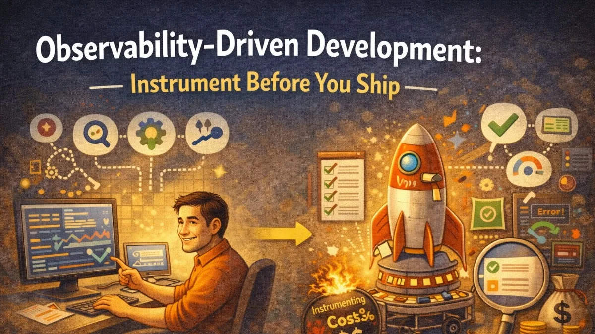 Observability-Driven Development: Instrument Before You Ship