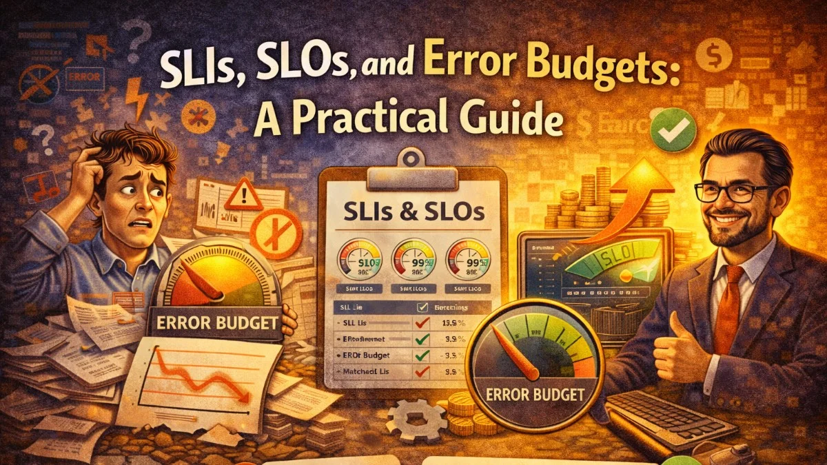SLIs, SLOs, and Error Budgets: A Practical Guide