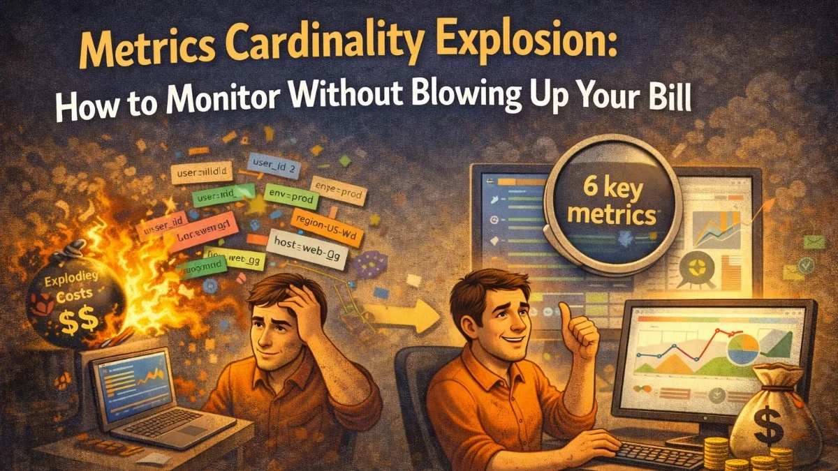 Metrics Cardinality Explosion: How to Monitor Without Blowing Up Your Bill