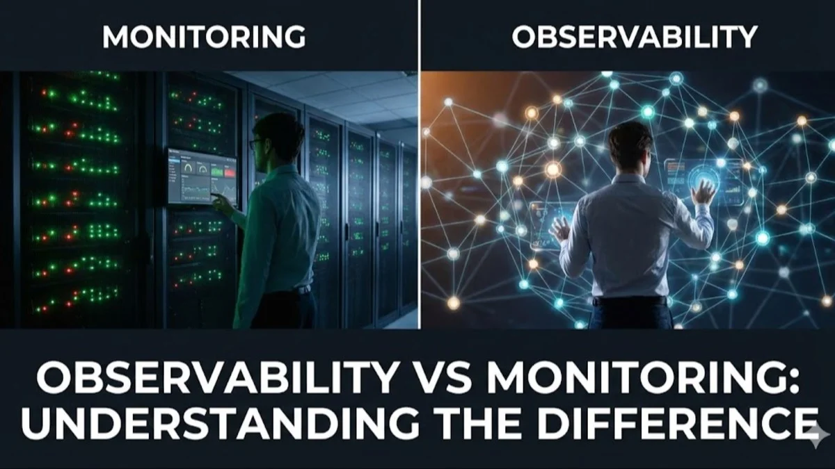 Observability vs Monitoring: Understanding the Difference